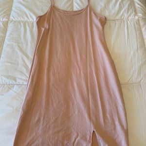 XL Blush Pink Form Fitting Dress